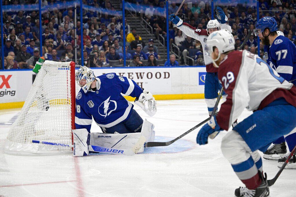 Stanley Cup Avalanche Lightning Hockey